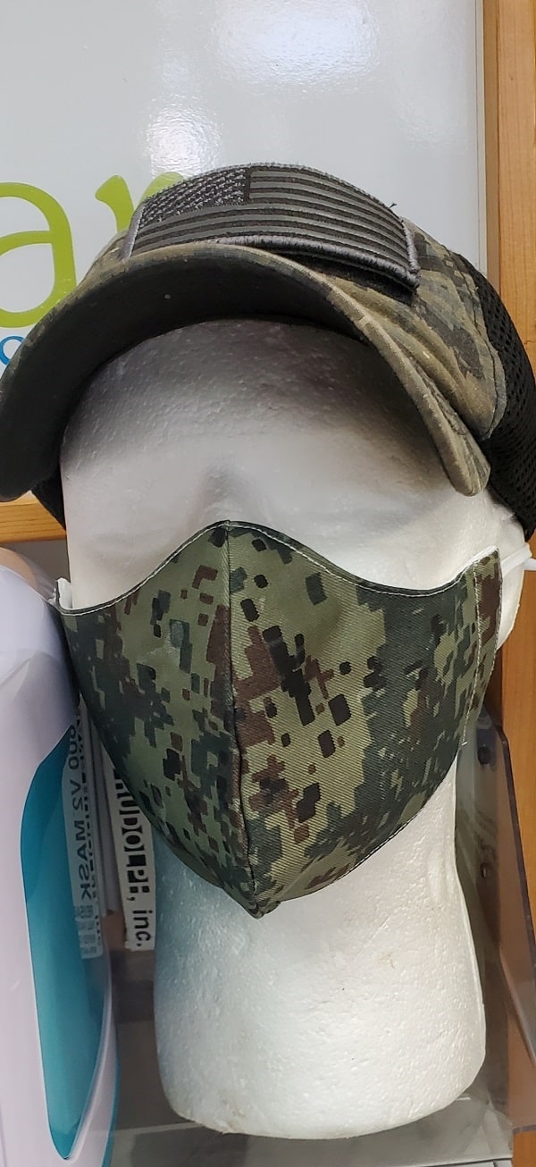USA Made Polyester & Washable Face Mask