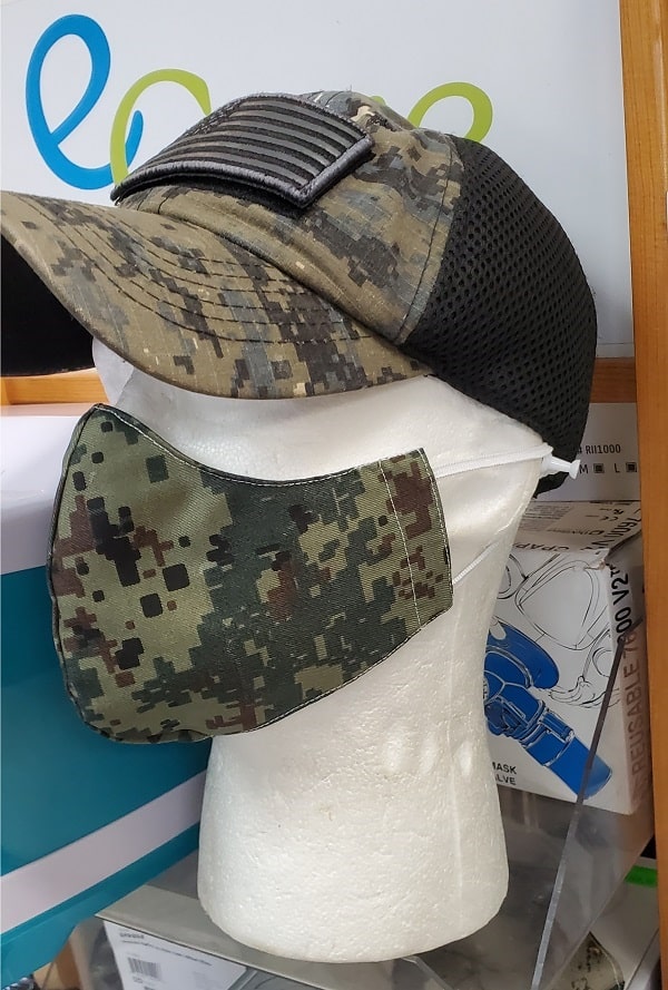 USA Made Polyester & Washable Face Mask