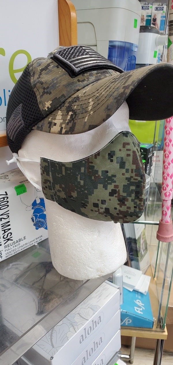 USA Made Polyester & Washable Face Mask