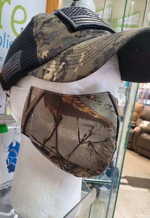 USA Made Polyester & Washable Face Mask