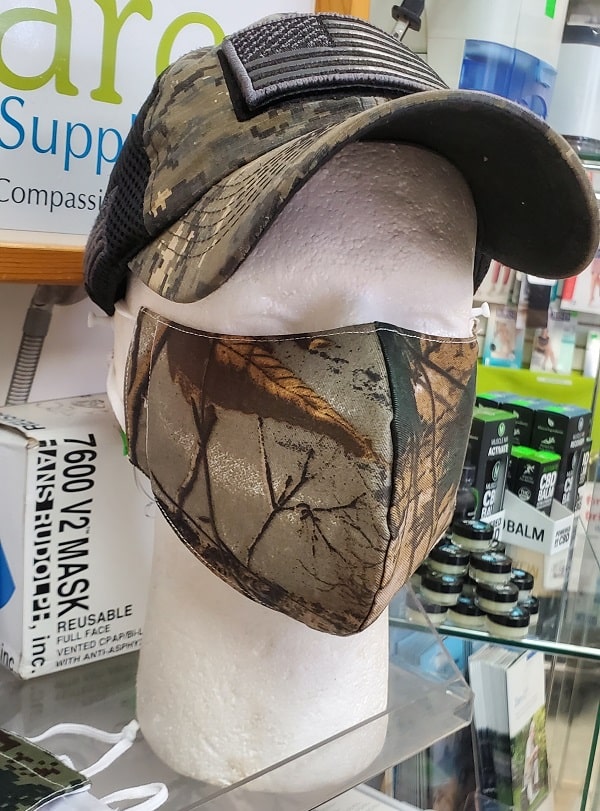 USA Made Polyester & Washable Face Mask