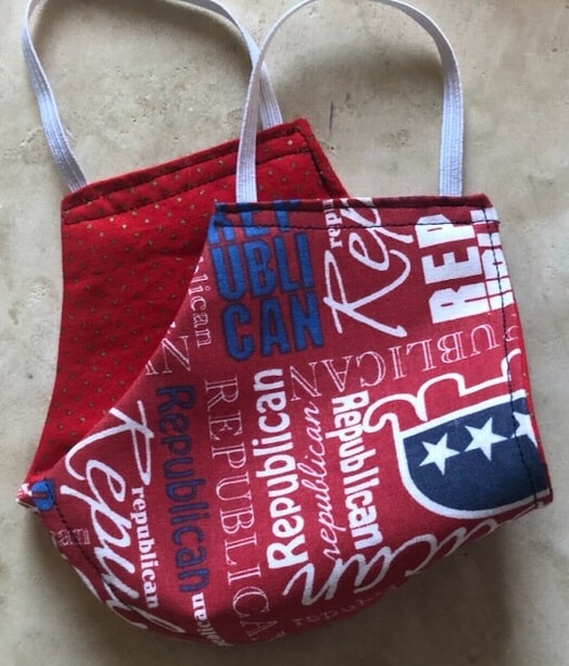 USA Made Polyester & Washable Face Mask