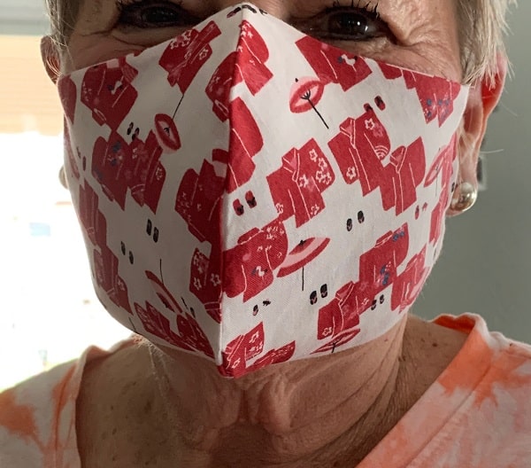 USA Made Polyester & Washable Face Mask