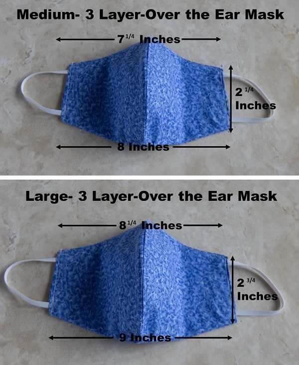 USA Made Polyester & Washable Face Mask