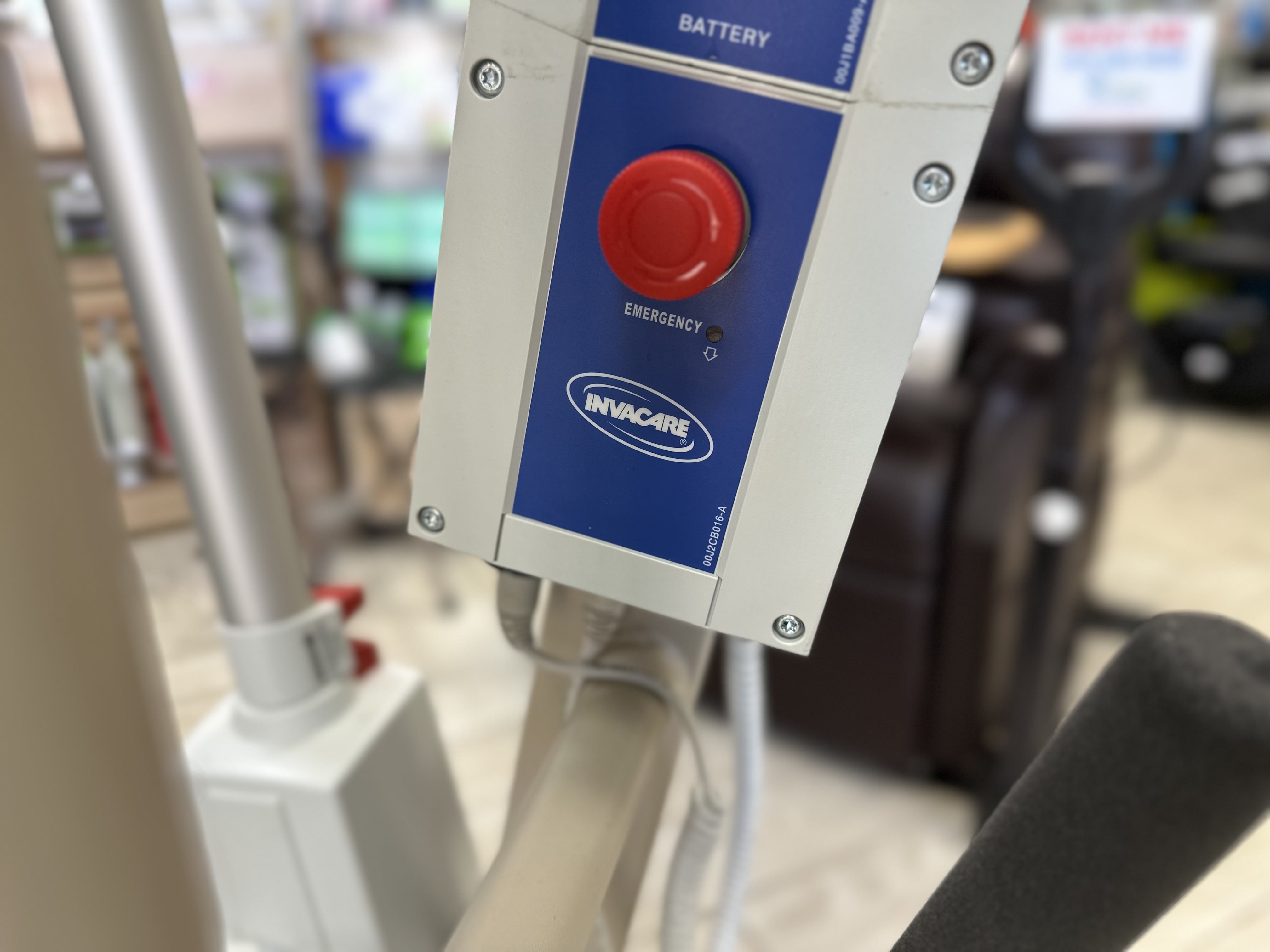 Reliant Battery Powered Patient Lift with Low Base-450 Lb Cap