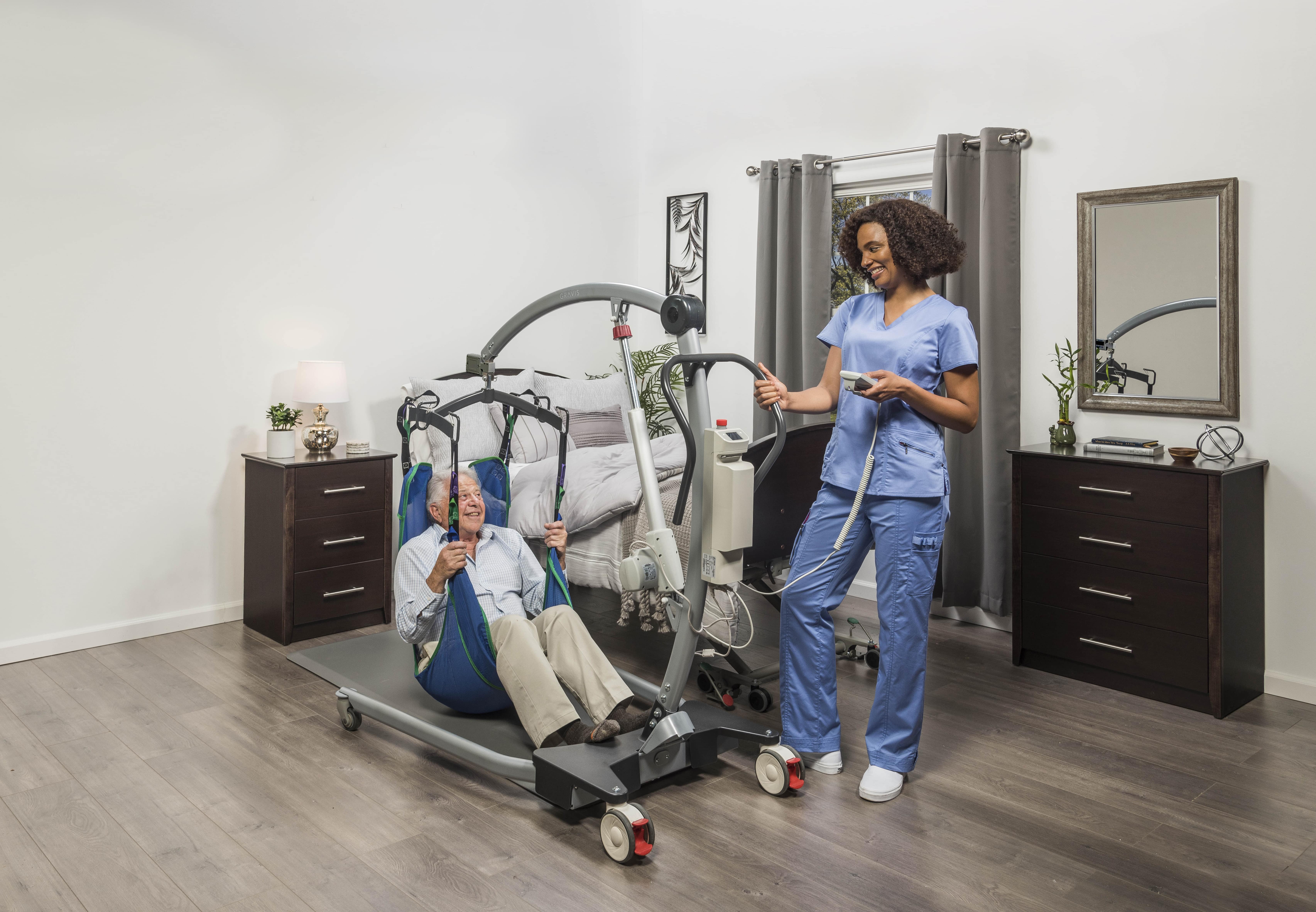 Bariatric Patient Hoyer Patient Floor Lifts & Hoyer - 600 Lbs Cap