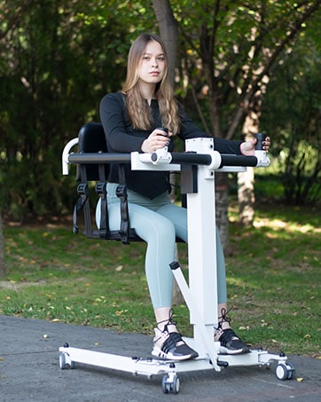 Electric Patient Transfer Lift Chair - Portable & Foldable