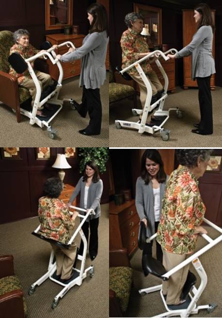 Stand Aid & Standing Transporter-400 Lb Cap