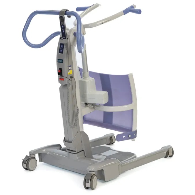 arjo powered sara flex sit to stand patient lift scale