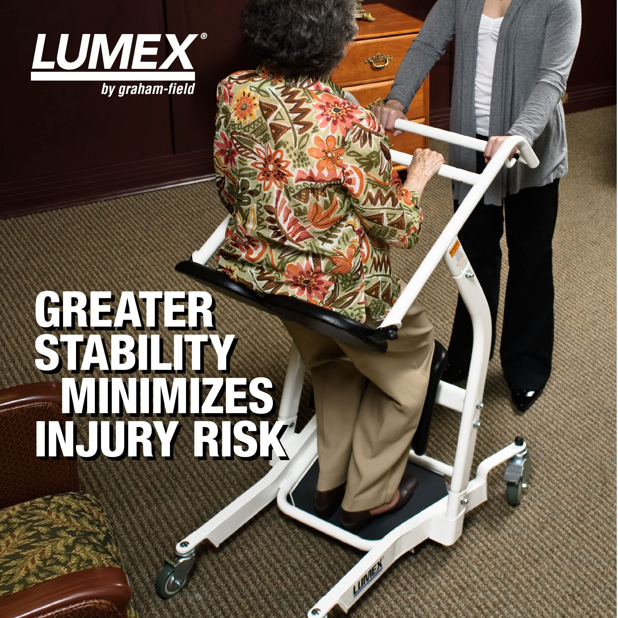 Stand Aid & Standing Transporter-400 Lb Cap