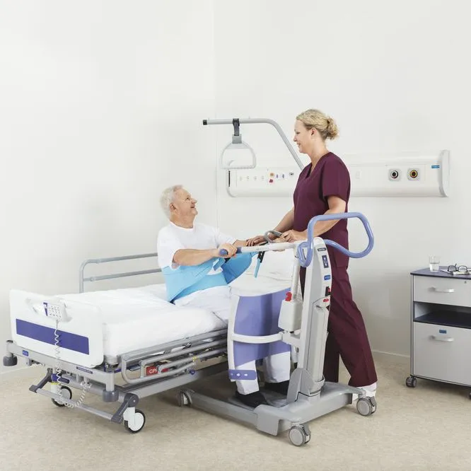 Arjo Powered Sara Flex Sit To Stand Patient Lift With Scale