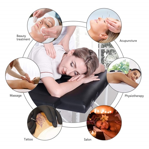 Professional Folding Massage Table With Aluminum Frame