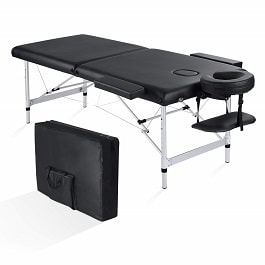 professional folding massage table aluminum frame