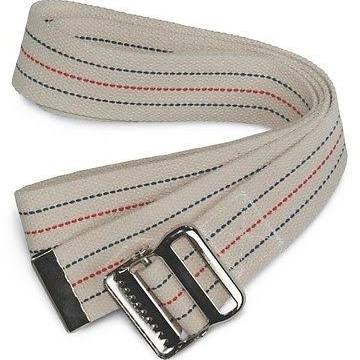 84" Extra Long Cotton Gait Belt transport Belt
