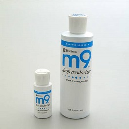 ostomy odor eliminator drops m9 unscented 8 oz bottle