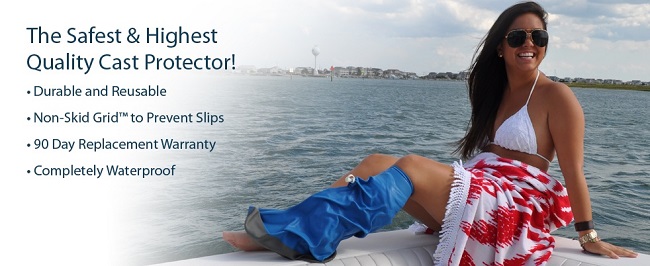 Full Leg Waterproof Cast Cover-Many Sizes Available