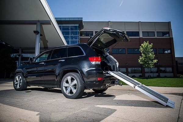 6' Portable TriFold Aluminum Ramp With Slip Resistance Surface-8