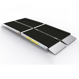 5 feet trifold aluminum ramp slip resistance surface 800 lb cap