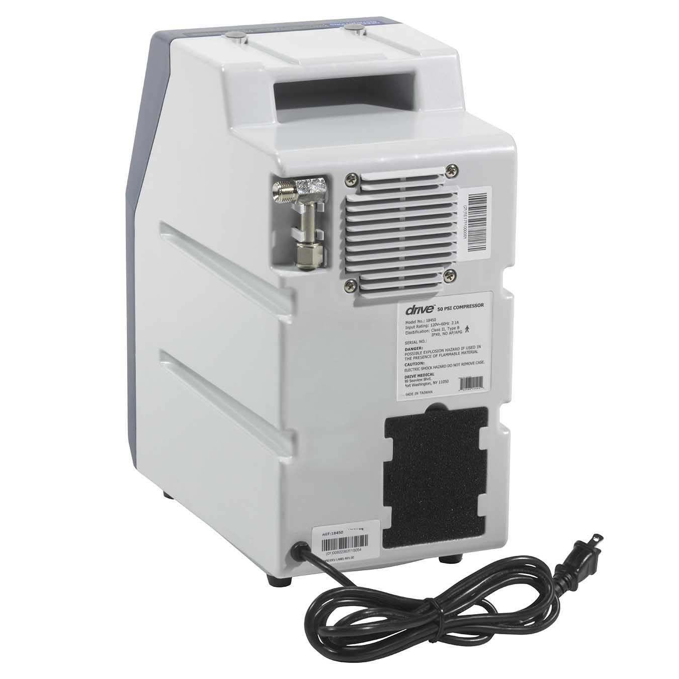 Heavy Duty Compressor 50PSI Nebulizer by Drive Devilbiss