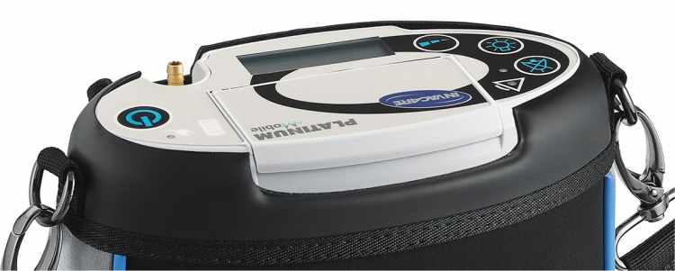 Invacare Platinum Mobile Oxygen Concentrator Weights 4.98 Lbs