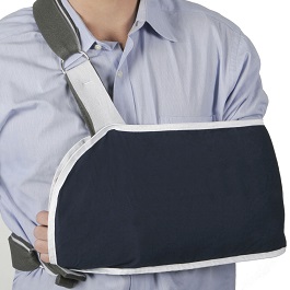 sling style shoulder immobilizers
